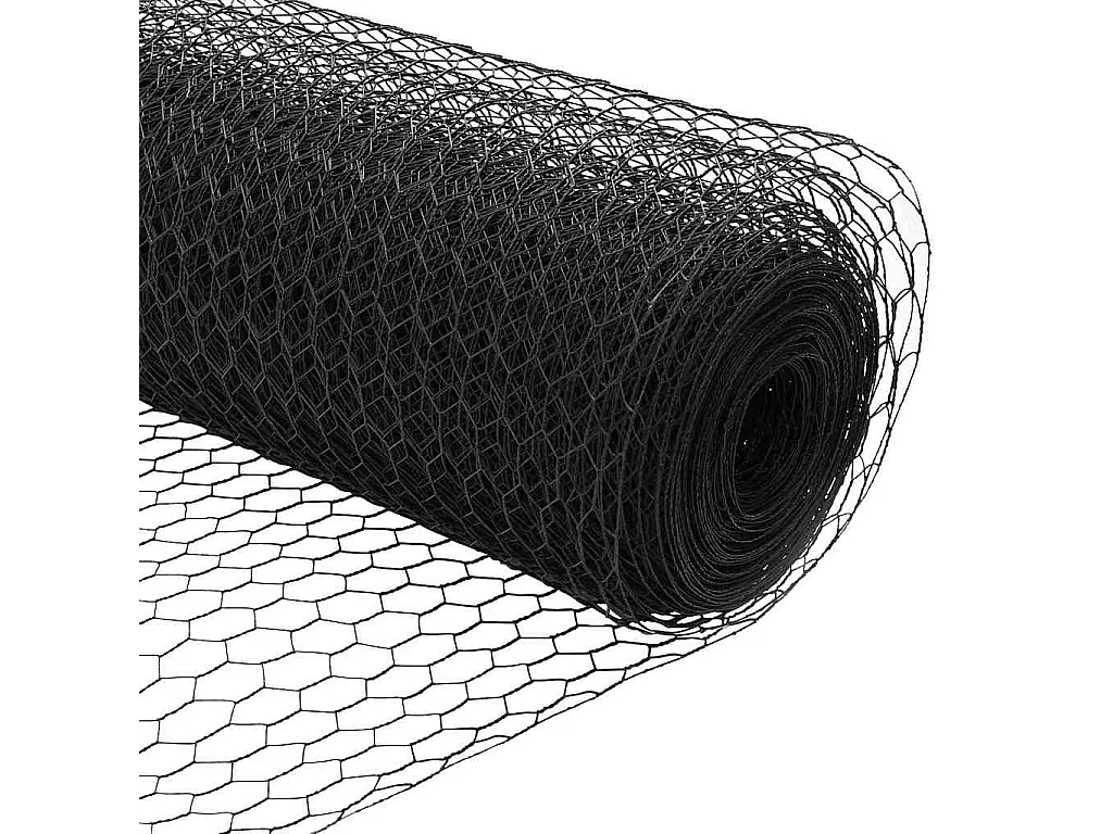 Rete a doghe con materasso Nero 90x200 cm Tessuto