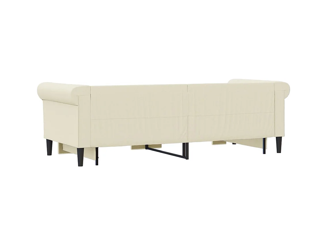 Dagbed met onderschuifbed en lades zonder crème matras 90x200cm