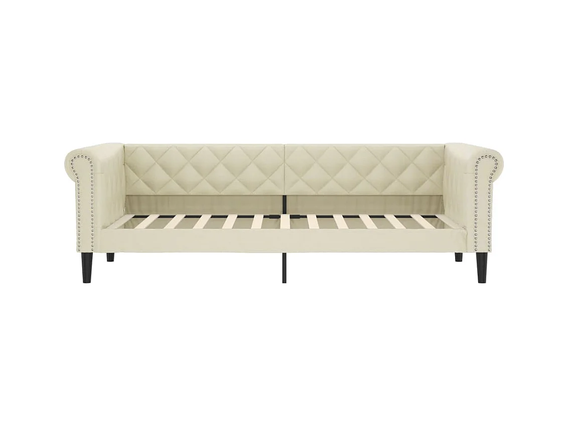 Dagbed met onderschuifbed en lades zonder crème matras 90x200cm