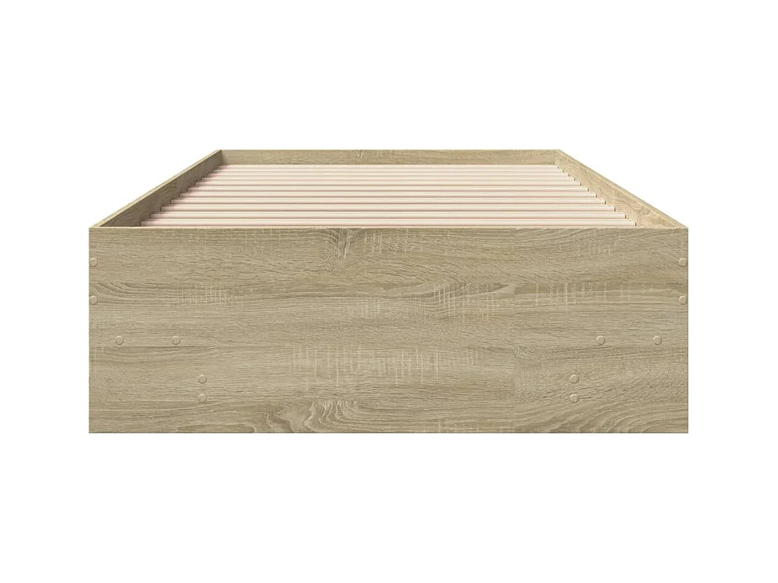 Bettgestell ohne Matratze Sonoma Eiche 90x200 cm