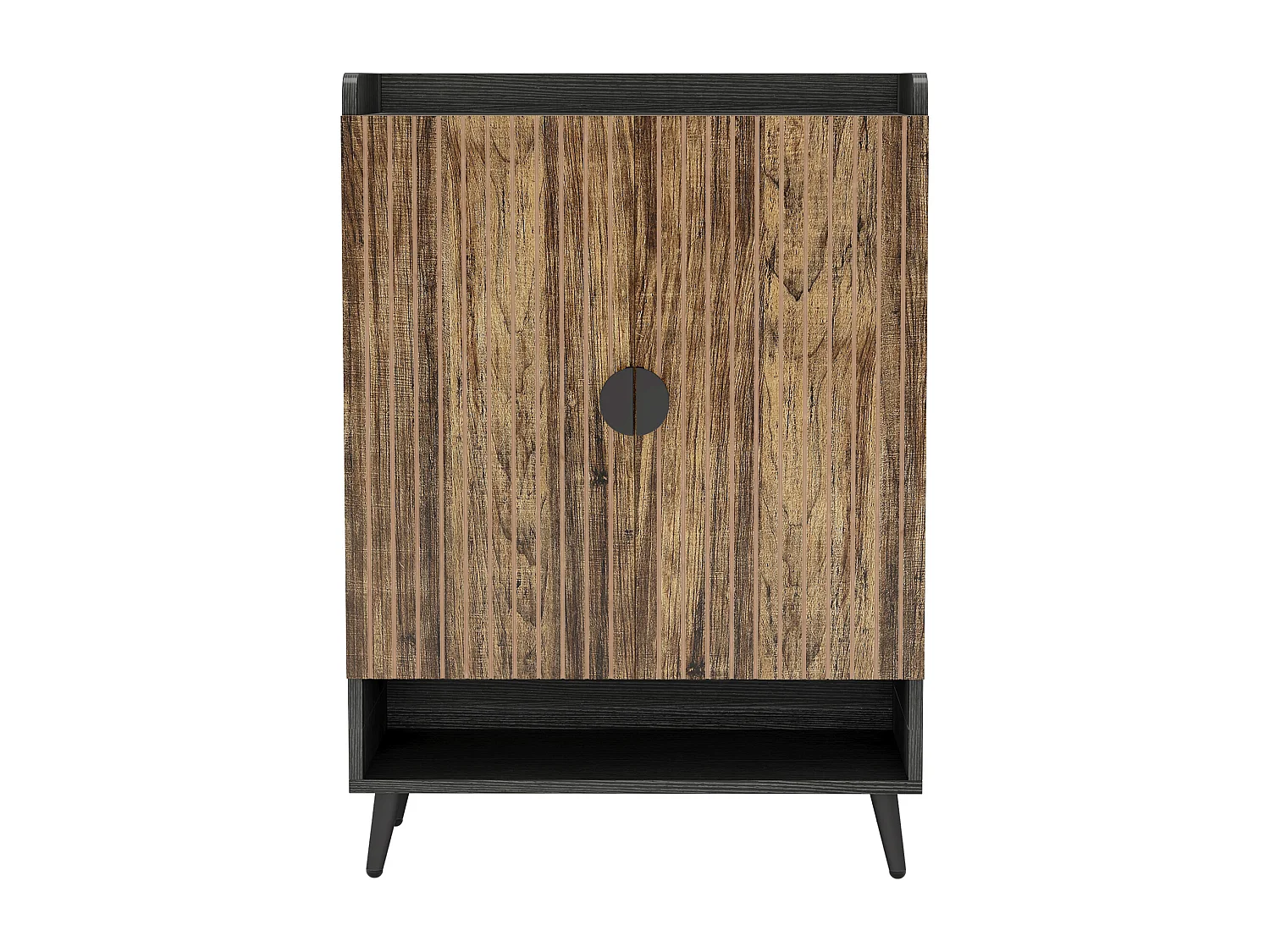 Szafka na buty z drzwiami, 7-poziomowa szafka na buty z regulowanymi półkami