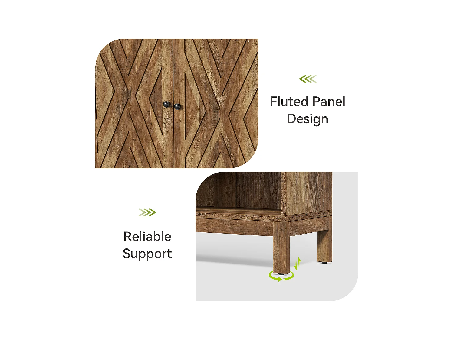 Meuble à chaussures à 5 niveaux pour entrée, meuble de rangement marron avec étagères réglables pour 20 paires