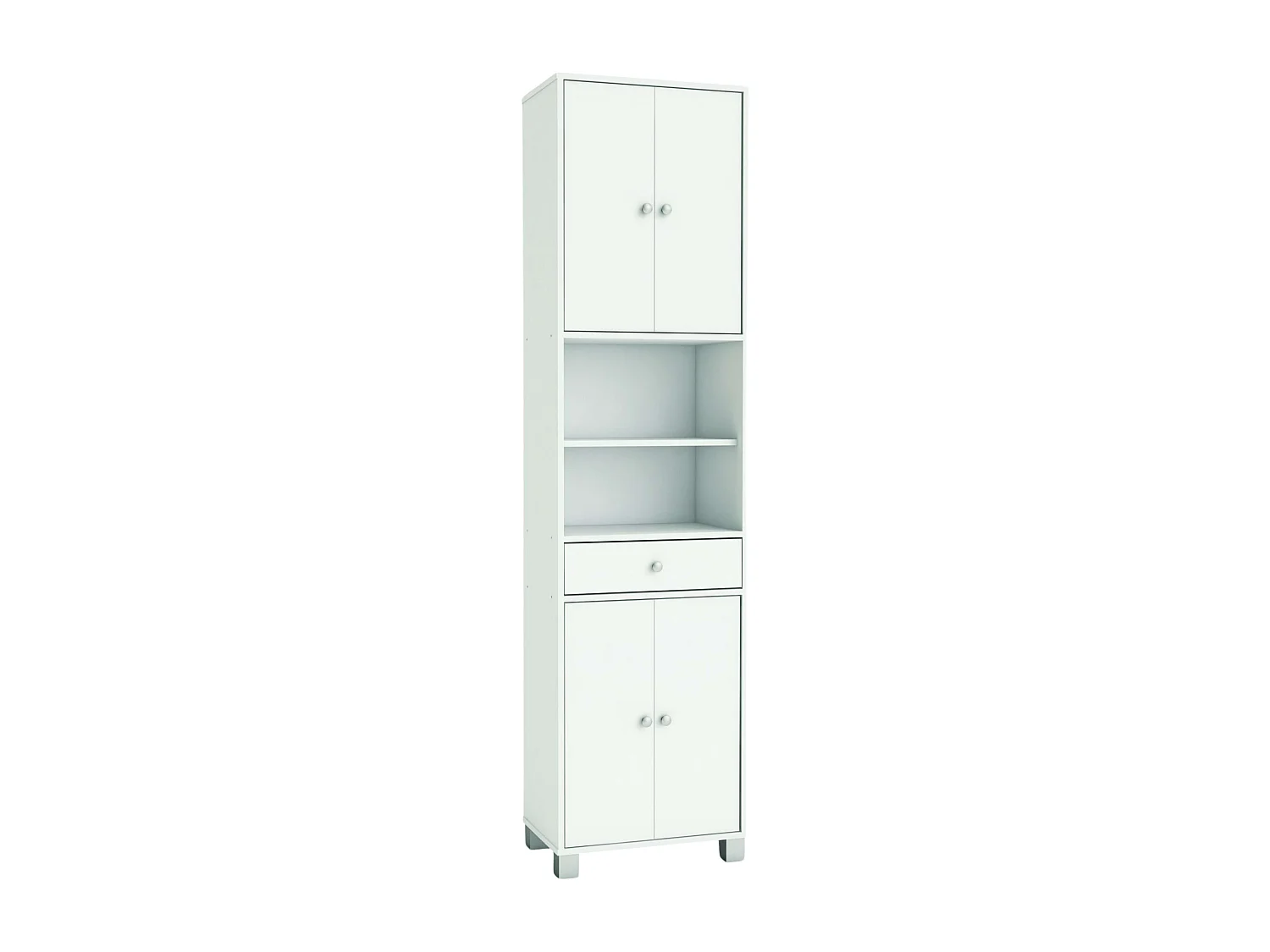 Columna baño Bikini Armario Blanco Aseo Cajón Alta Capacidad 196x51x33