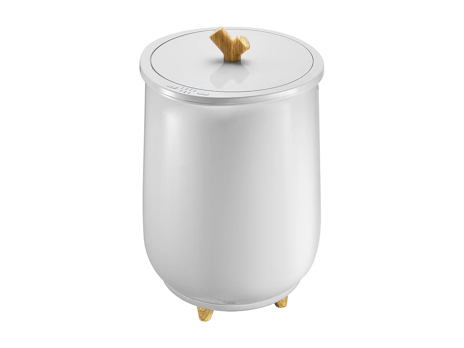 Chauffe Serviettes 20 L SucceBuy, Seau Sèche-serviettes pour Salle de Bain, avec Réglage de la Température, Minuterie 20/40/60/90 min et Voyant LED