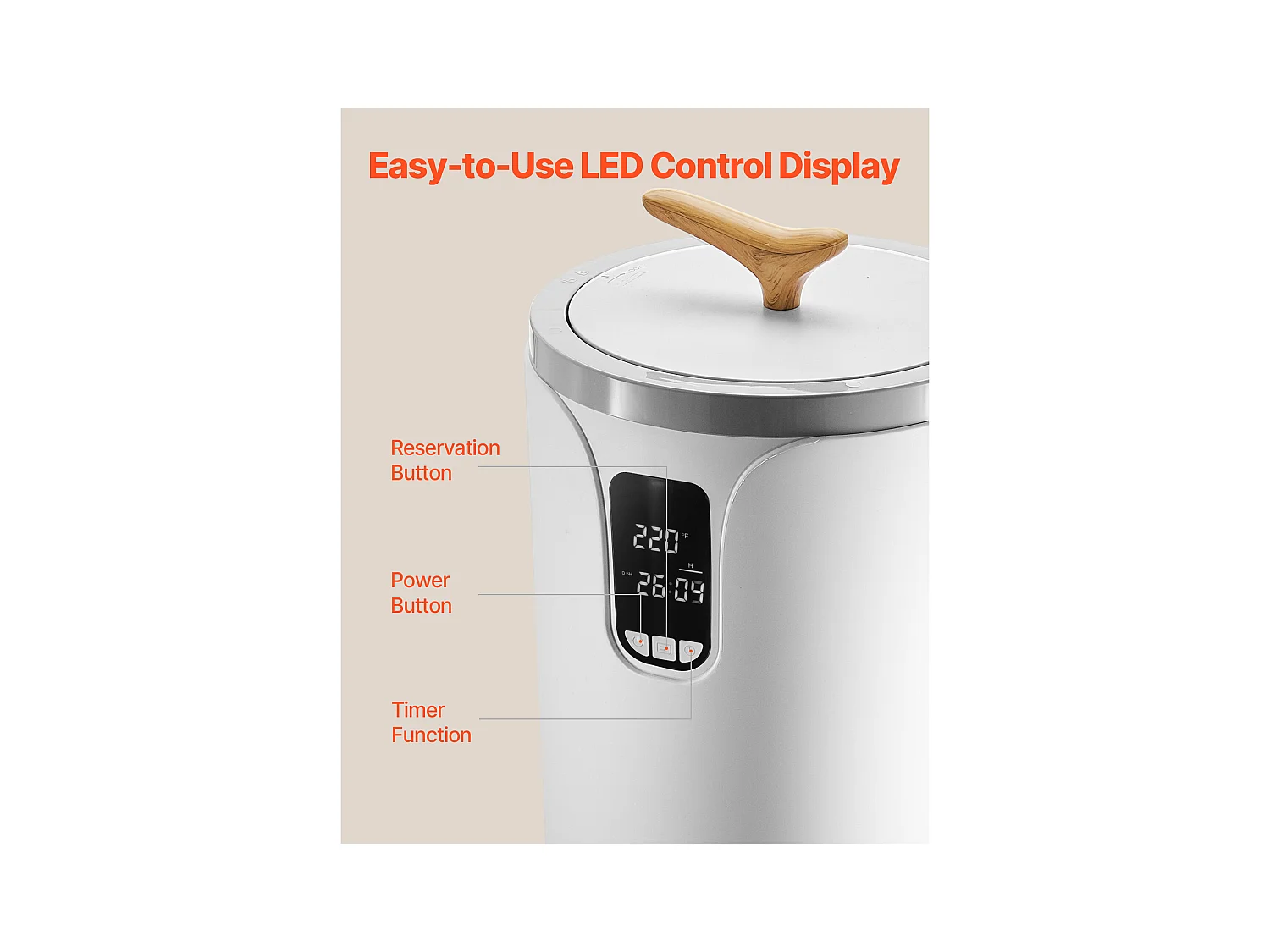 Chauffe Serviettes SucceBuy 20 L, Seau Sèche-serviettes pour Salle de Bain Spa, avec Écran LED, Réglage de la Température, Verrou de Sécurité