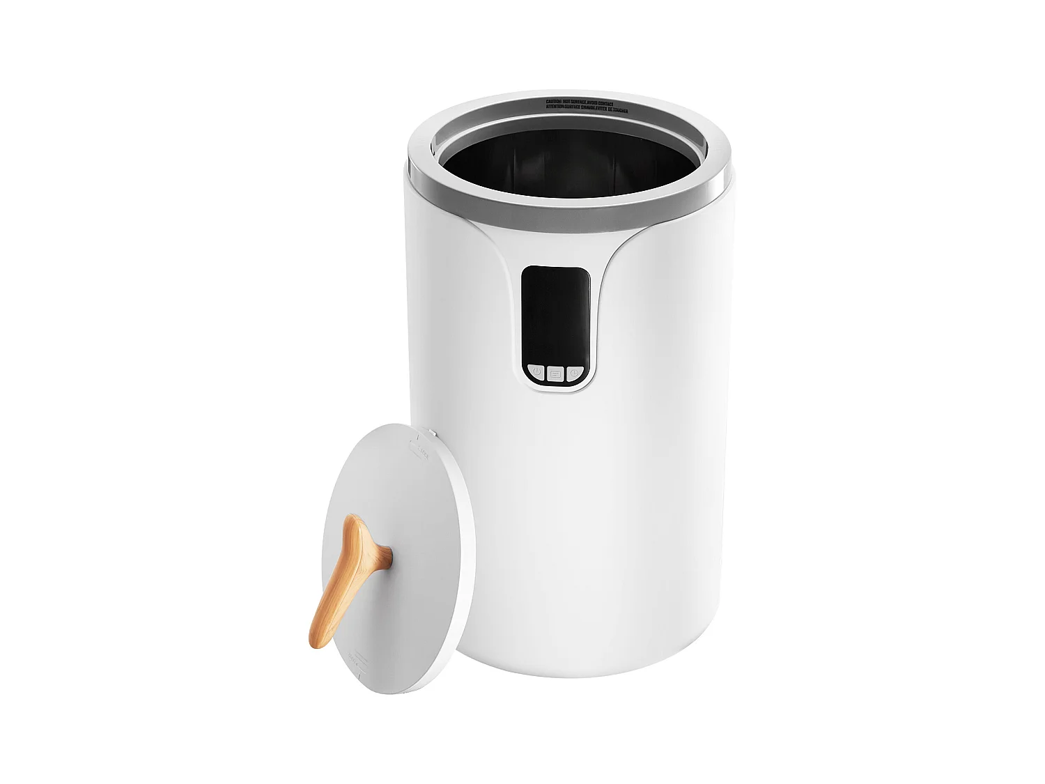 Scaldasciugamani SucceBuy 20 L, Secchiello Asciugasciugamani per Bagno Spa, con Schermo LED, Regolazione Temperatura, Blocco di Sicurezza