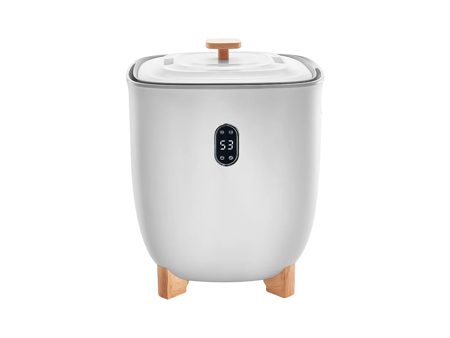 Chauffe Serviettes SucceBuy 25 L, Seau Sèche-serviettes pour Salle de Bain, avec Écran LED, Réglage de la Température et Minuterie 20/40/60/90 min