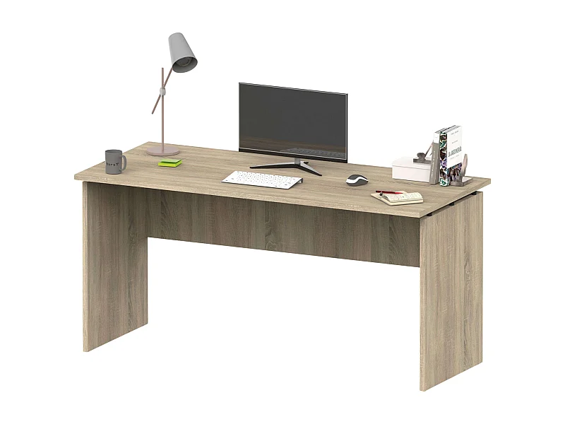 Mesa Escritorio Rivoli Moderno Roble Cambrian 155 cm