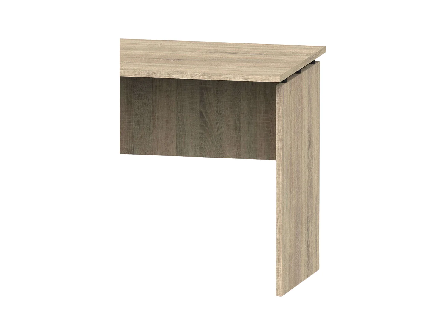 Mesa Escritorio Rivoli Moderno Roble Cambrian 155 cm