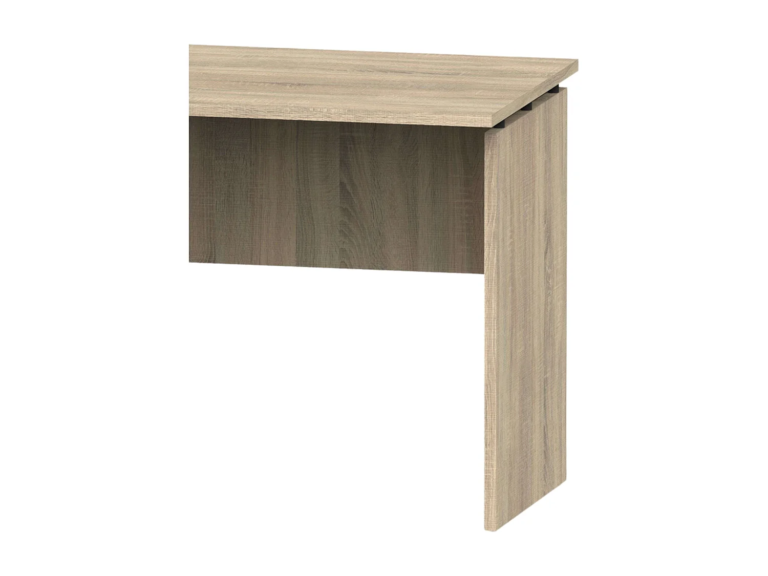 Mesa Escritorio Rivoli Moderno Roble Cambrian 155 cm