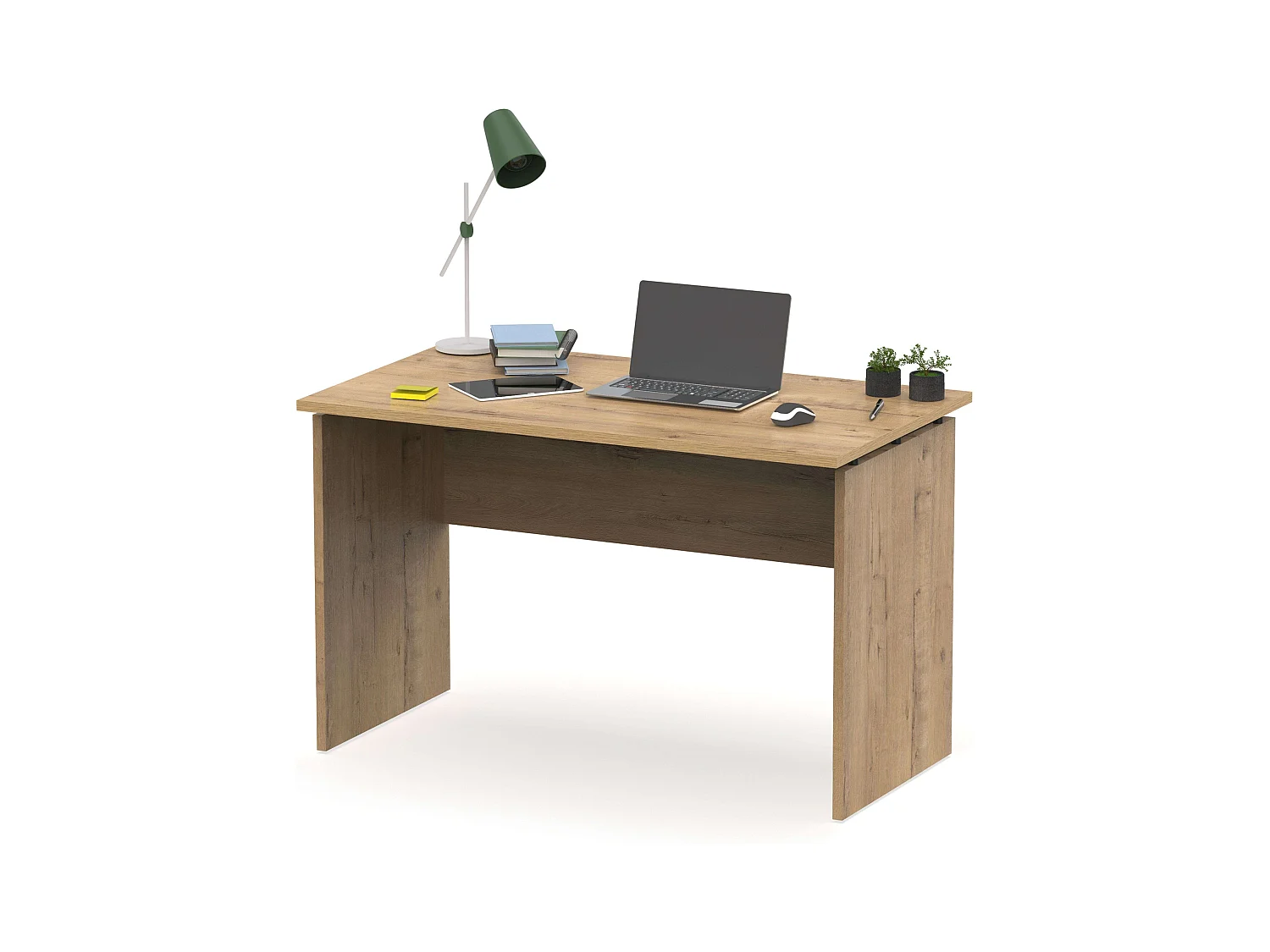 Oficina Librería + Escritorio Roble Gold