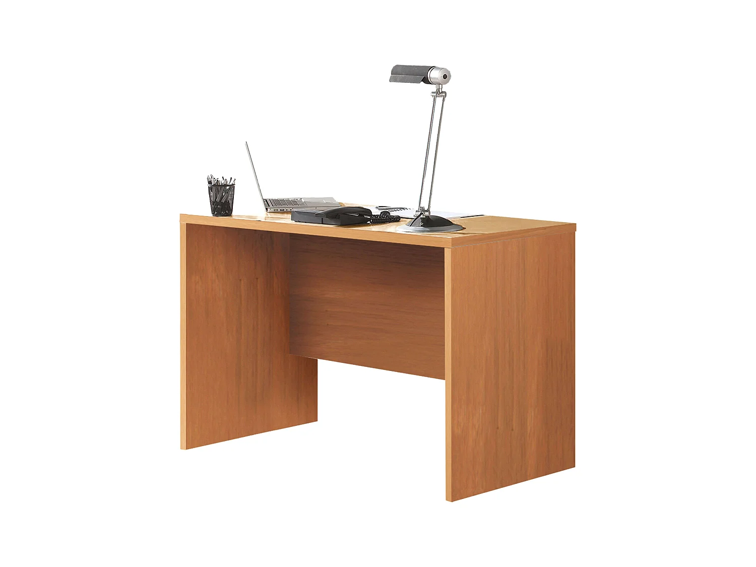 Table de bureau classique en cerisier 120x75x60 cm