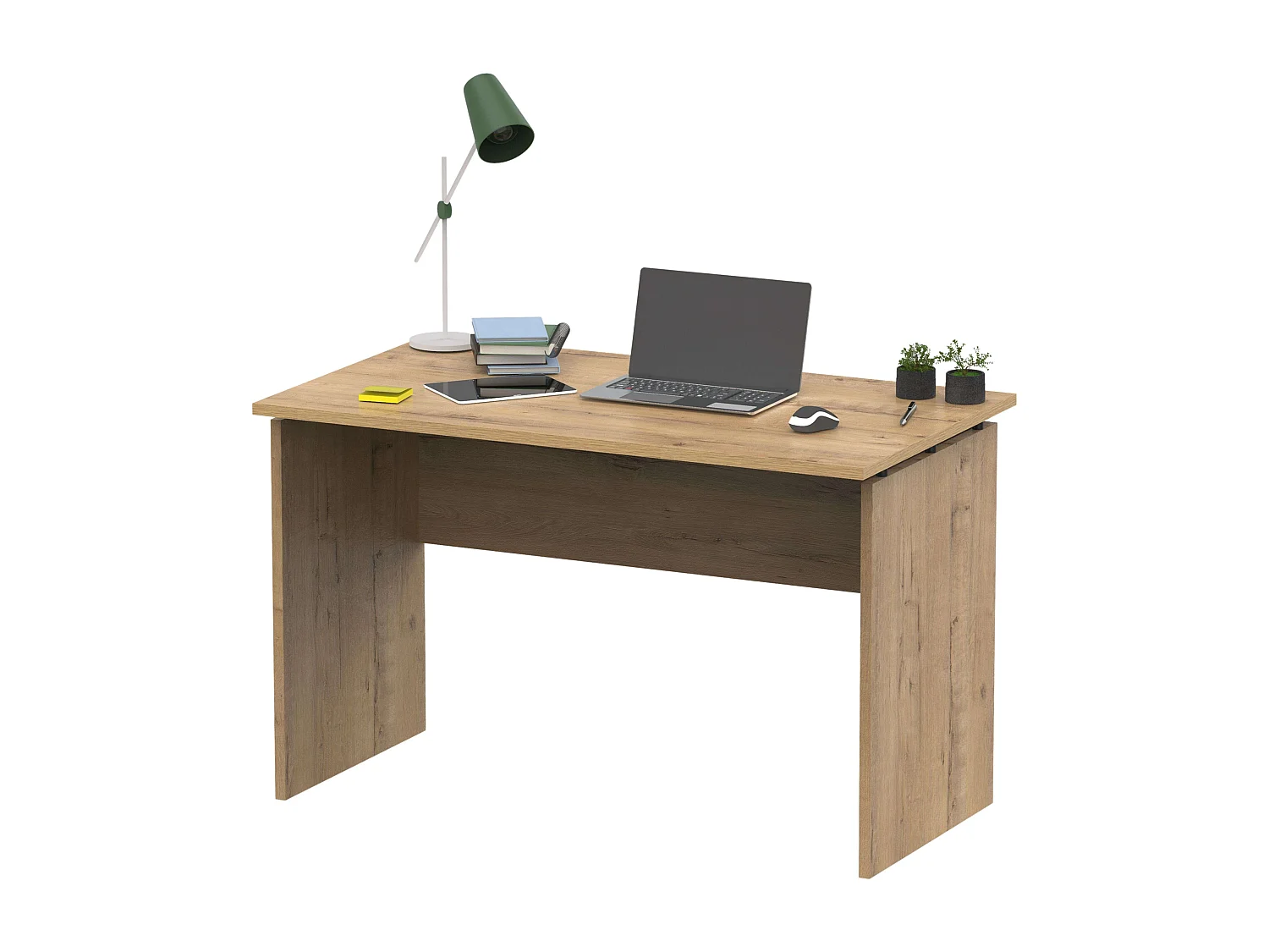 Mesa Escritorio Teide Moderno Roble Gold 120cm