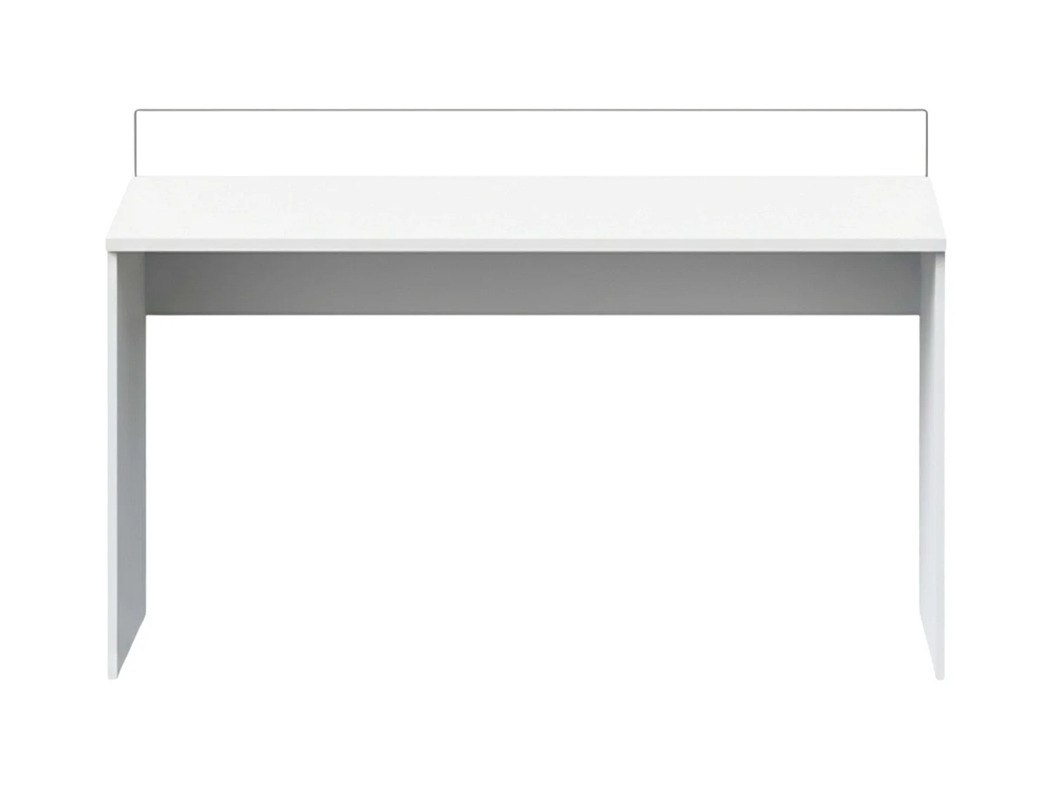 Bureau Haley avec organiseur de notes Blanc 89 x 132 x 45 cm