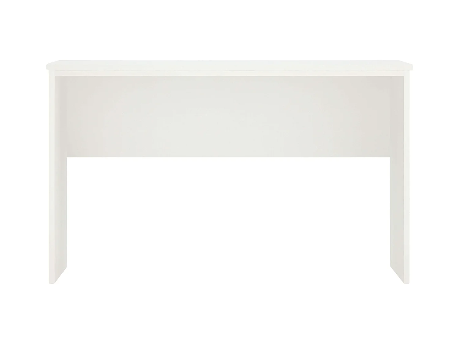 Table de bureau Teide blanc mat 120 cm