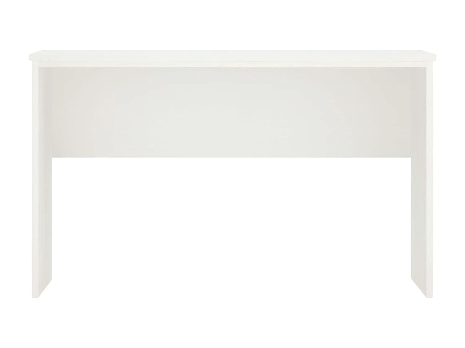 Table de bureau Teide blanc mat 120 cm