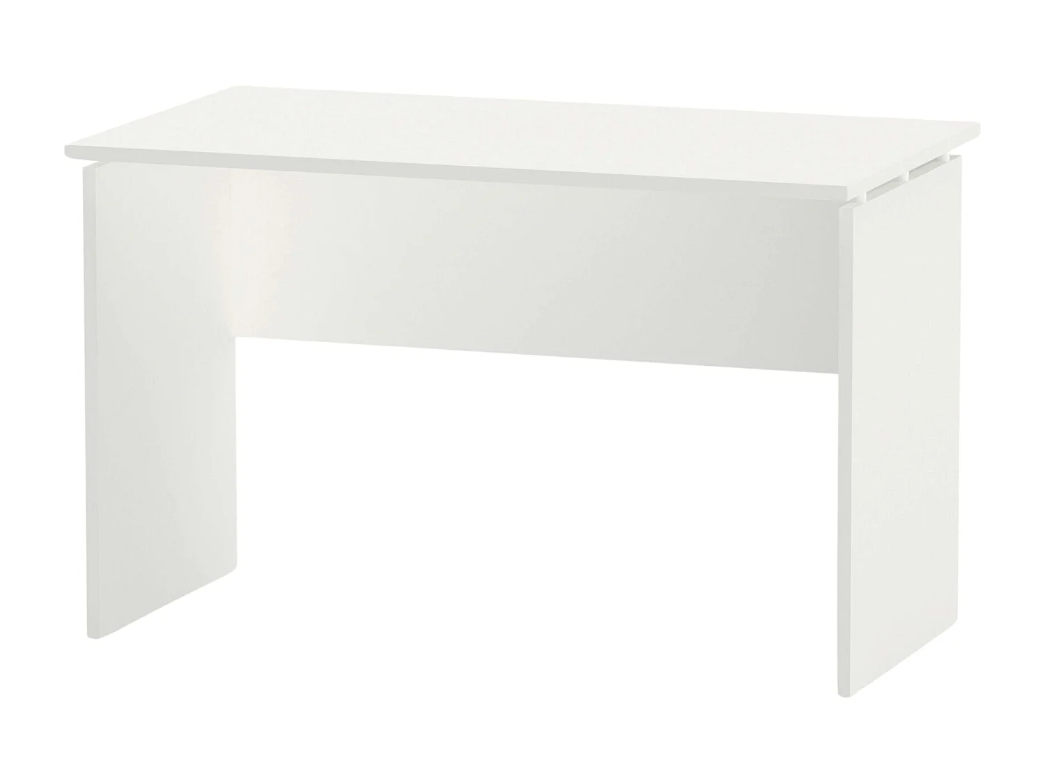 Table de bureau Teide blanc mat 120 cm
