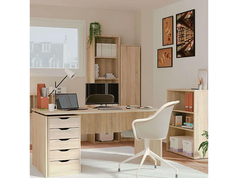 Pack Ofc. Scaled Estilo Moderno Roble Cambrian