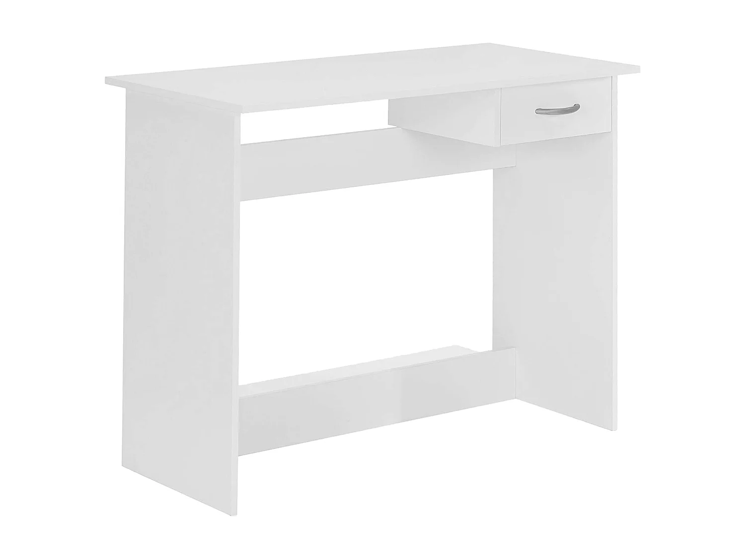 Bureau pour jeunes, chambre à coucher, bureau, blanc, 101 x 77 x 50 cm