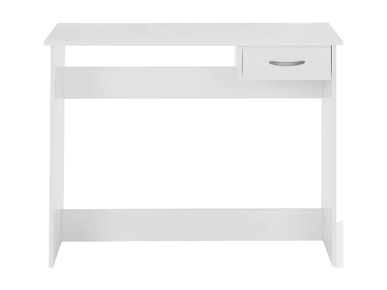 Bureau pour jeunes, chambre à coucher, bureau, blanc, 101 x 77 x 50 cm