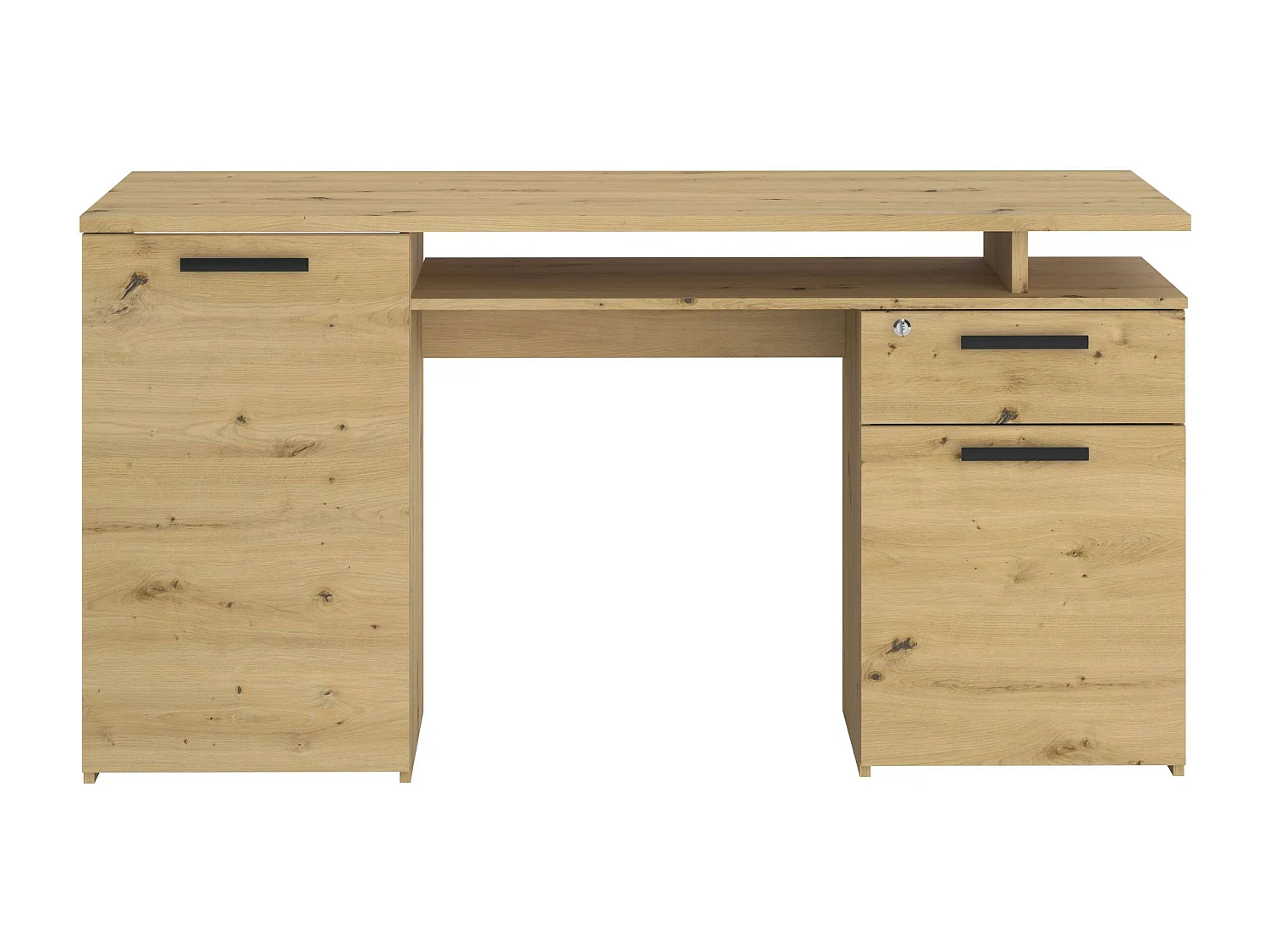 Escritorio Minister roble artesanal 152x78x59 cm