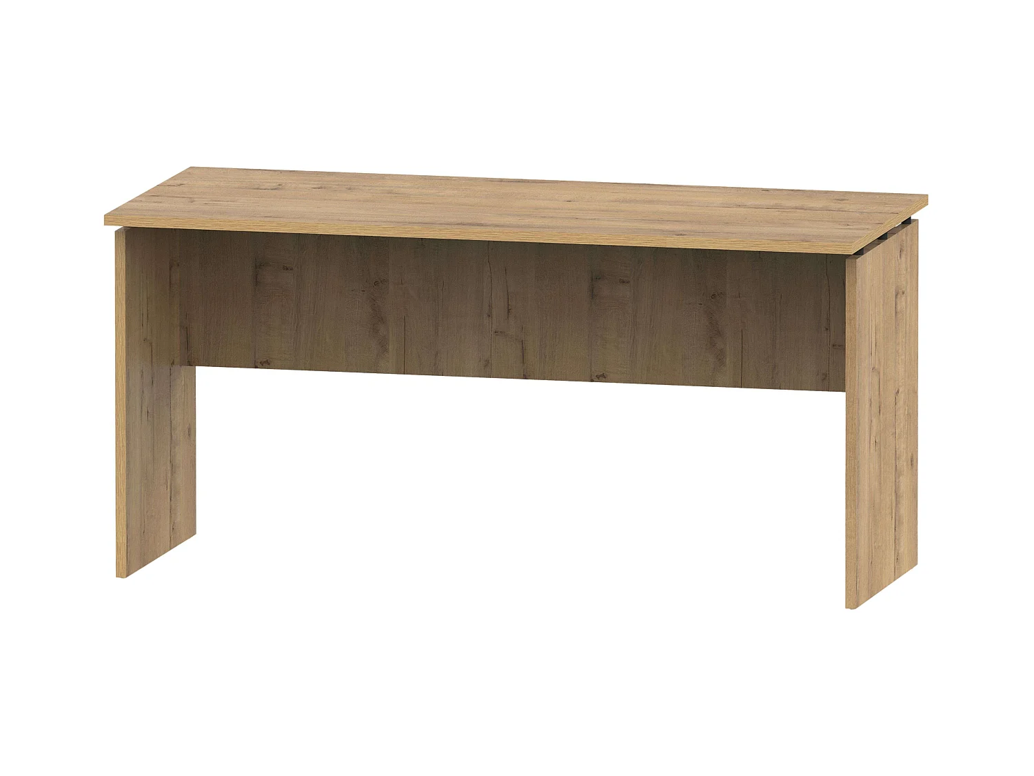 Mesa Escritorio Rivoli Moderno Roble Gold 155cm