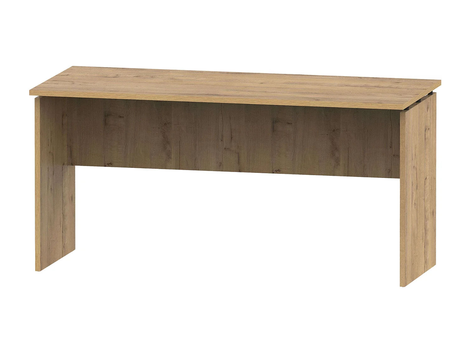 Mesa Escritorio Rivoli Moderno Roble Gold 155cm