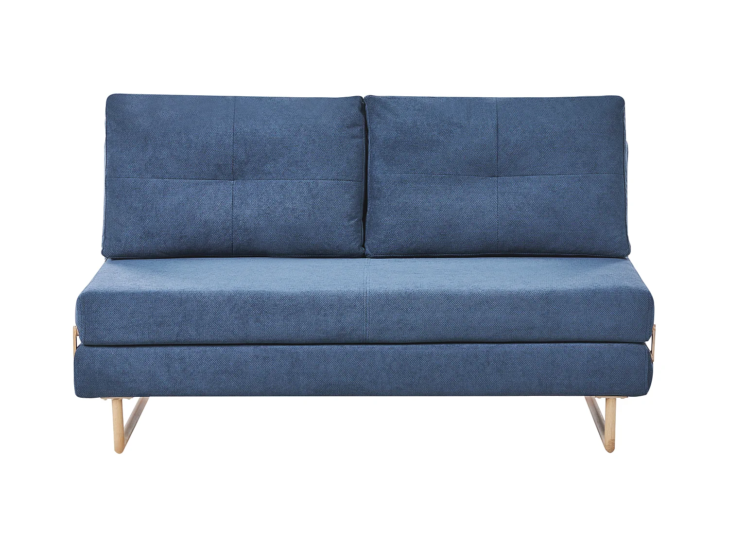 Canapé-lit 3 places JERSLEV Tissu Bleu