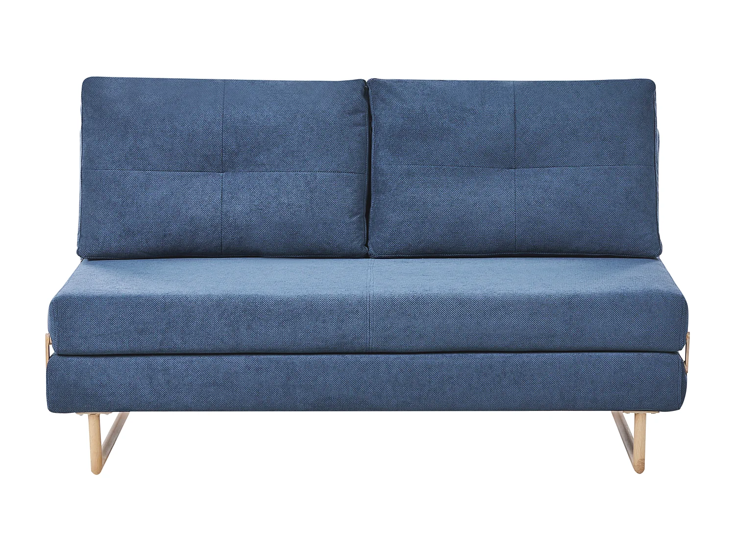 Canapé-lit 3 places JERSLEV Tissu Bleu