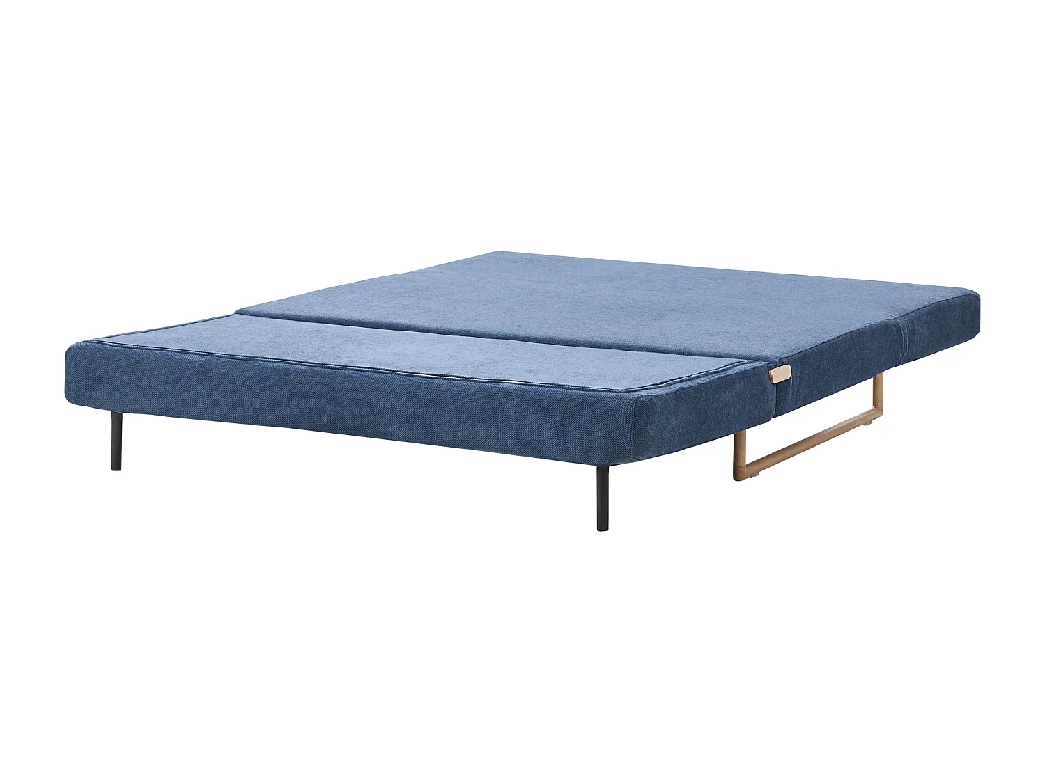 Canapé-lit 3 places JERSLEV Tissu Bleu