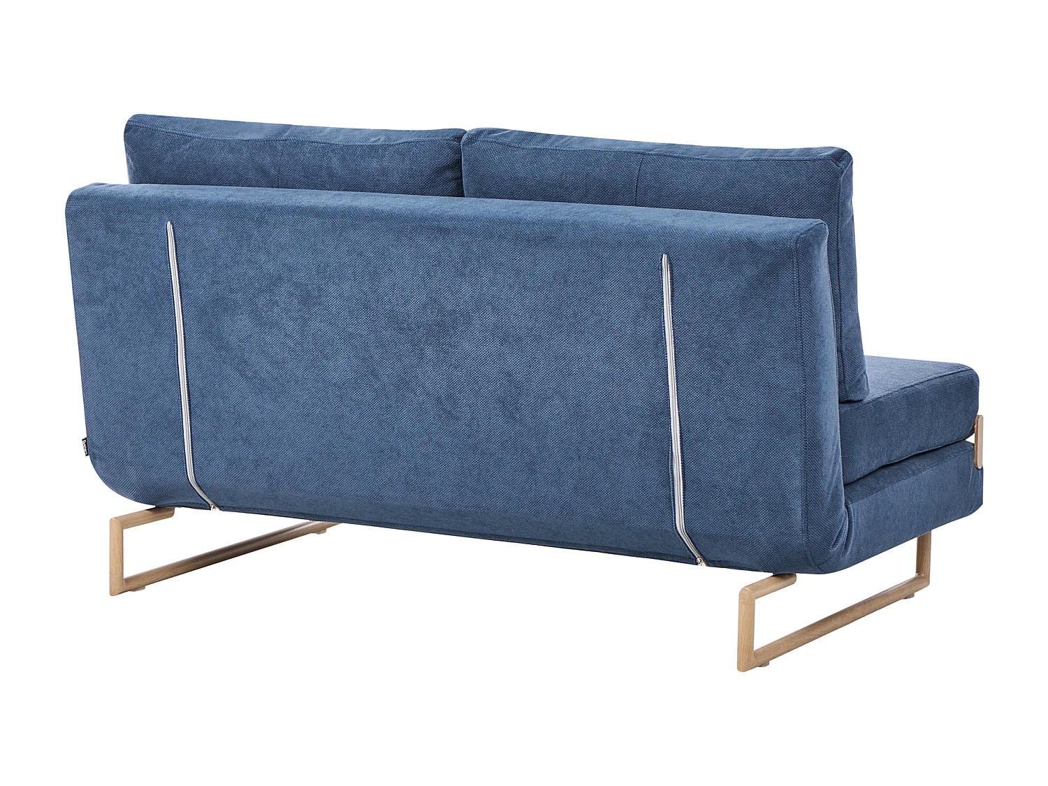 Canapé-lit 3 places JERSLEV Tissu Bleu