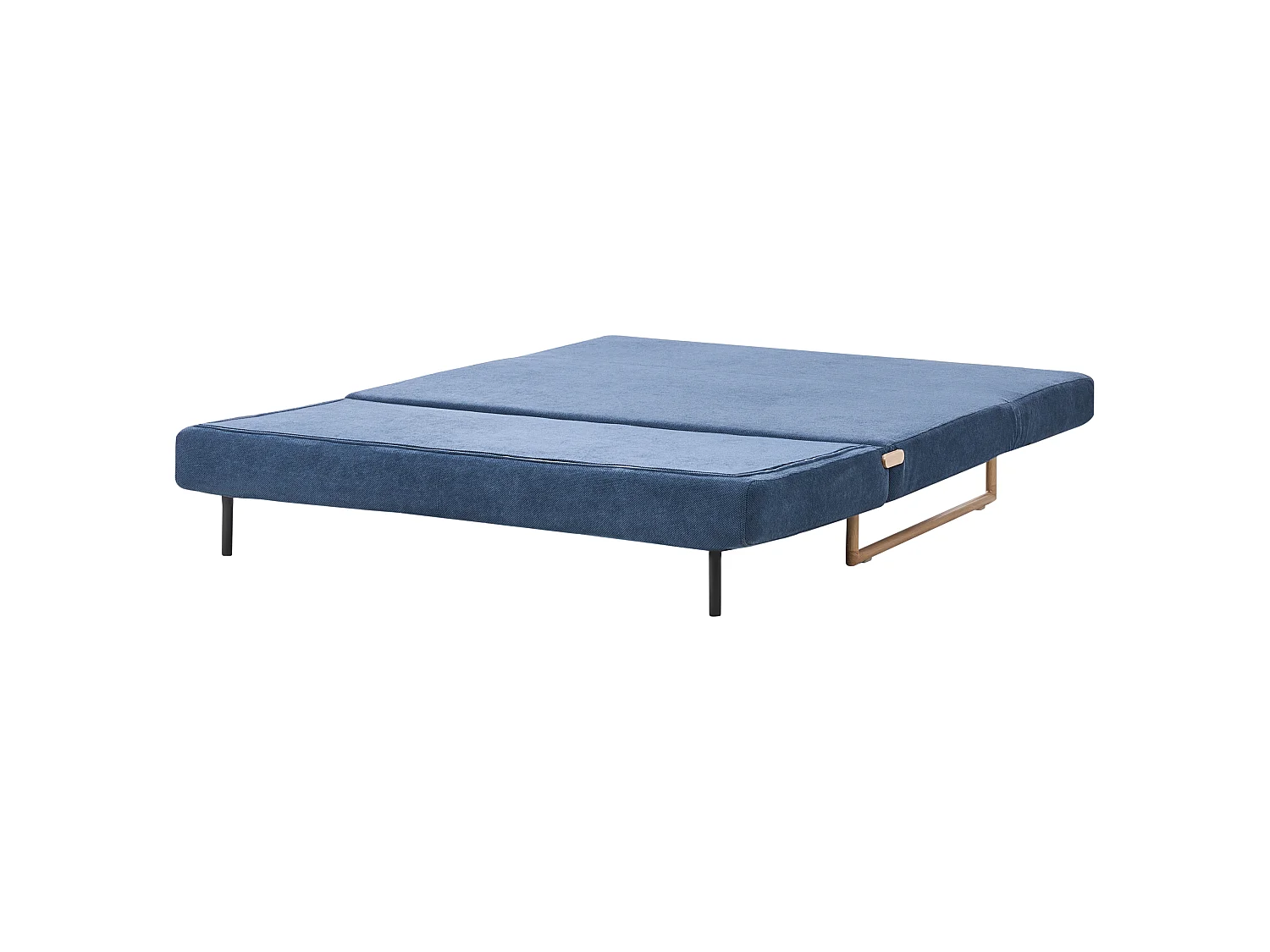 Sofa Bed 3 Seater JERSLEV Fabric Blue