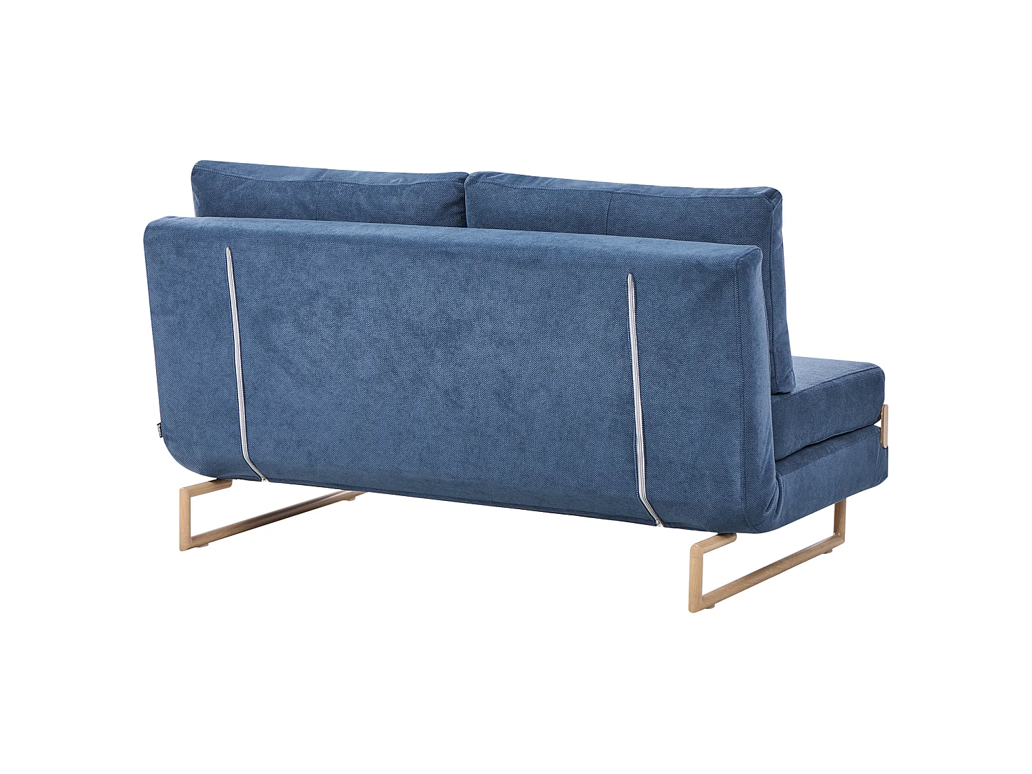 Sofa Bed 3 Seater JERSLEV Fabric Blue