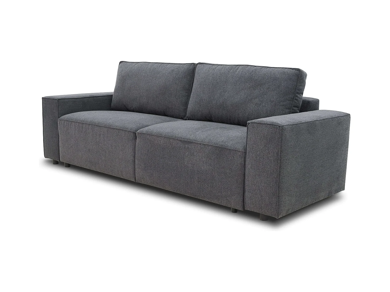 Sofá Cama Dutch Gris Antracita 3 Plazas con Arcón 239 cm
