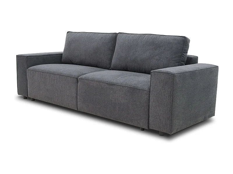 Sofá Cama Dutch Gris Antracita 3 Plazas con Arcón 239 cm