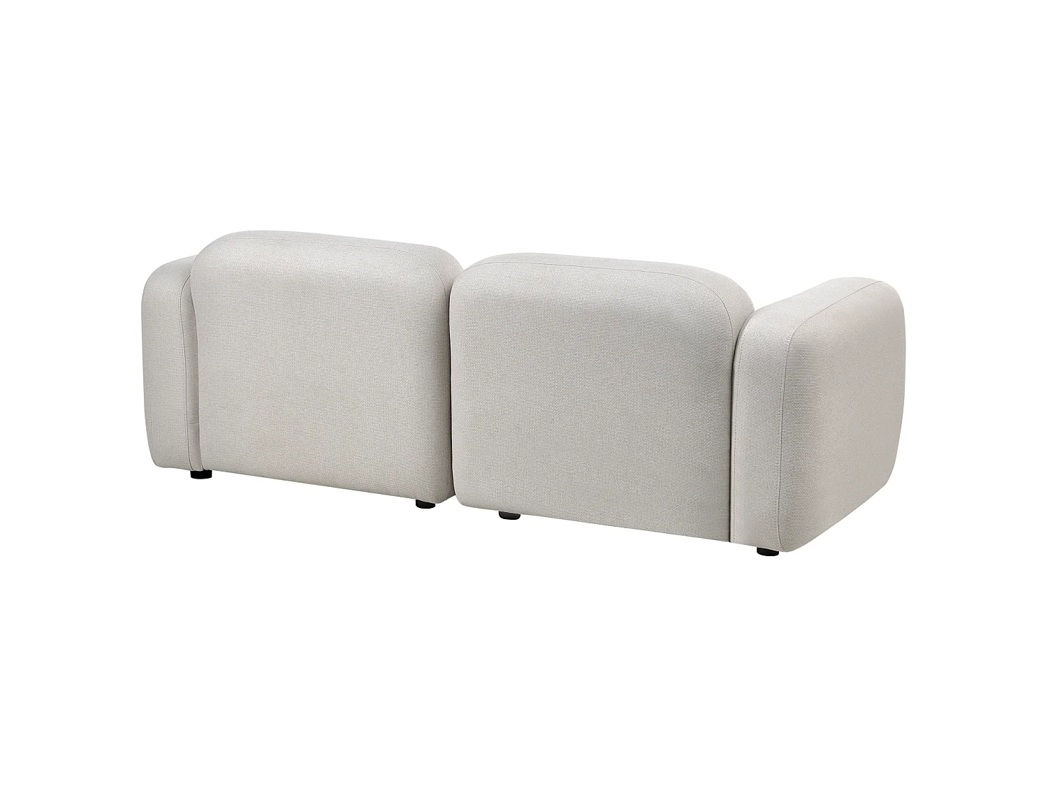 Sofa 3 Seater AFOSS Fabric Light Beige