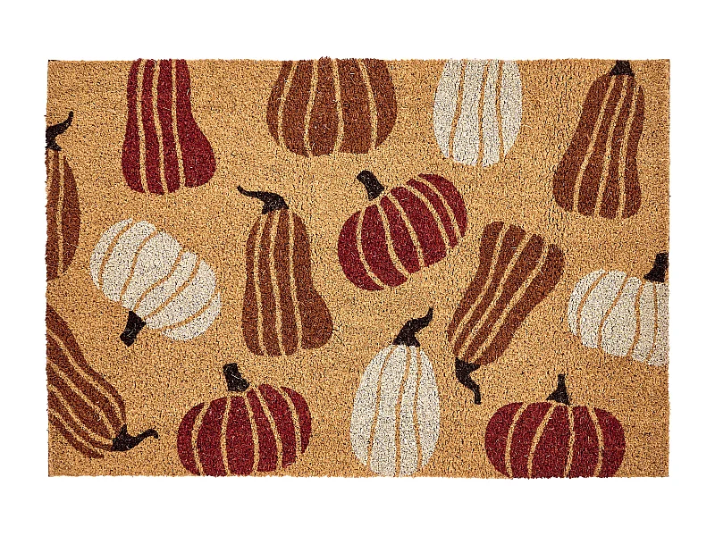 Paillasson PANDIN Multicolore 60 x 90 cm Citrouille Fibre de coco