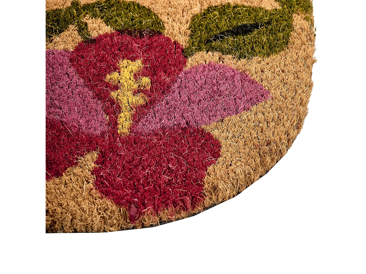 Paillasson CALIRAYA Multicolore 60 x 90 cm Chat Fibre de coco
