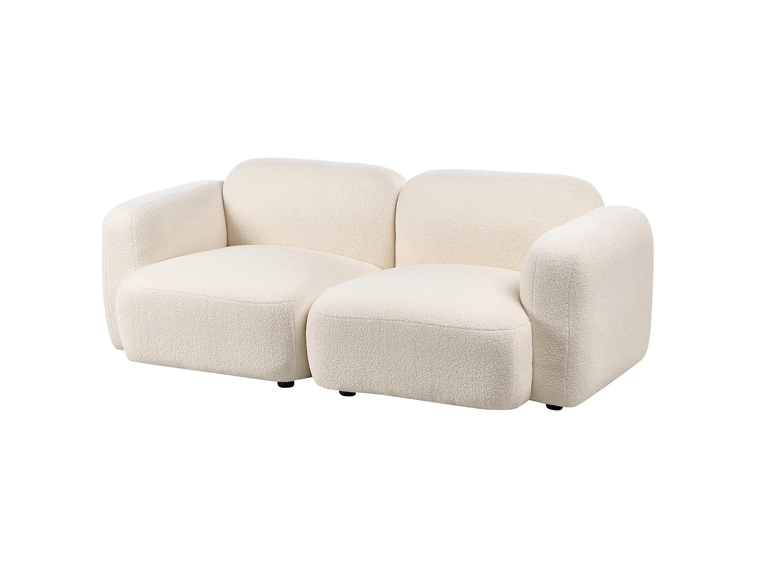 Sofa 3 Seater AFOSS Boucle Off-White