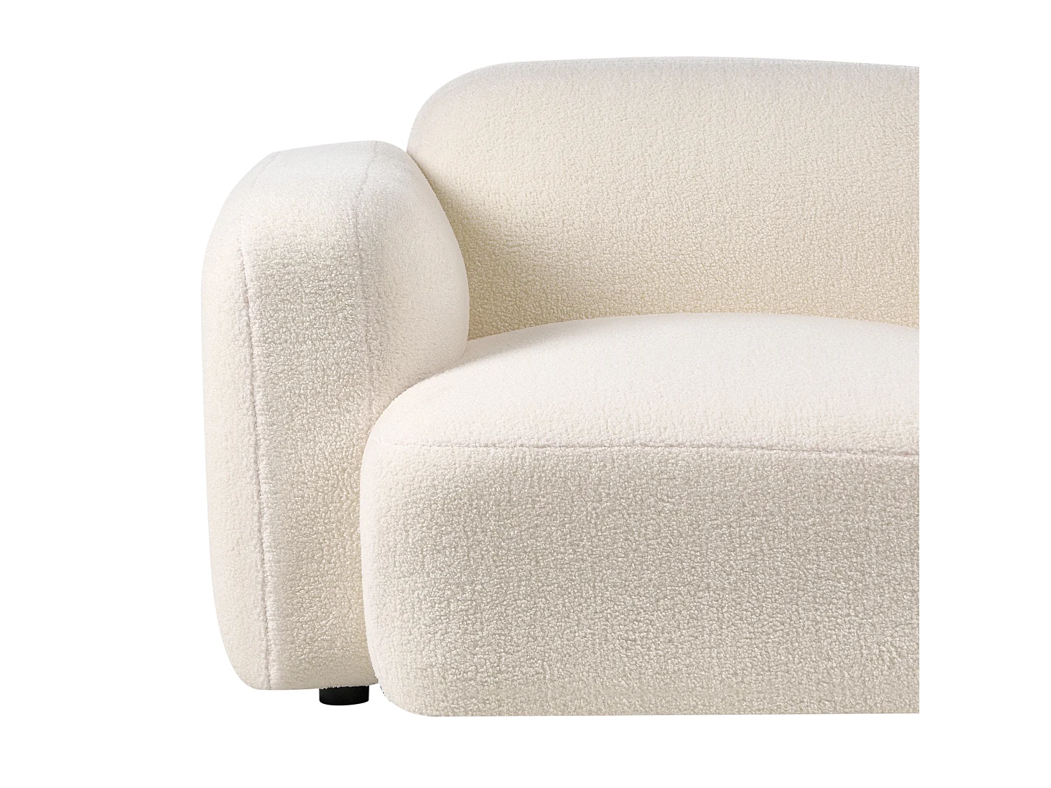 Sofa 3 Seater AFOSS Boucle Off-White