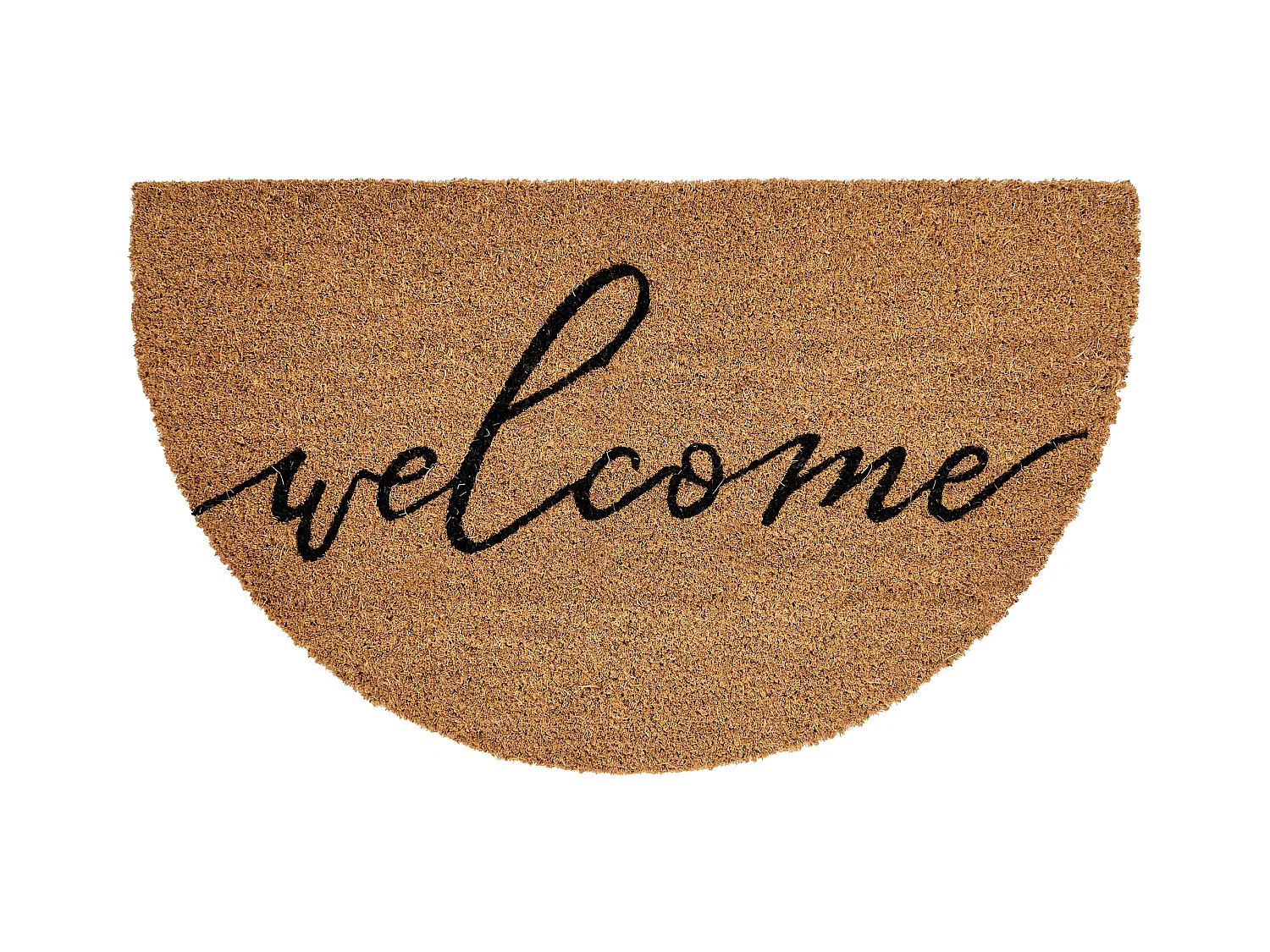Paillasson AMBUKLAO Naturel 45 x 75 cm Texte Fibre de coco