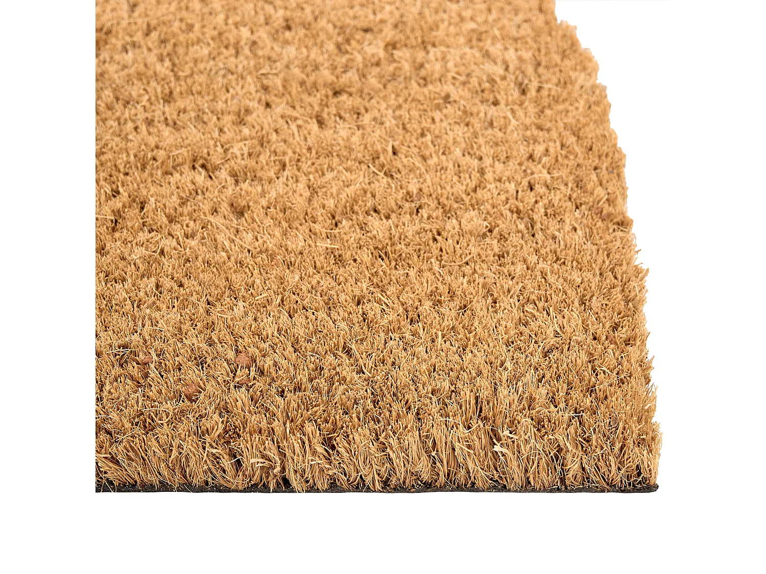 Paillasson AMBUKLAO Naturel 45 x 75 cm Texte Fibre de coco