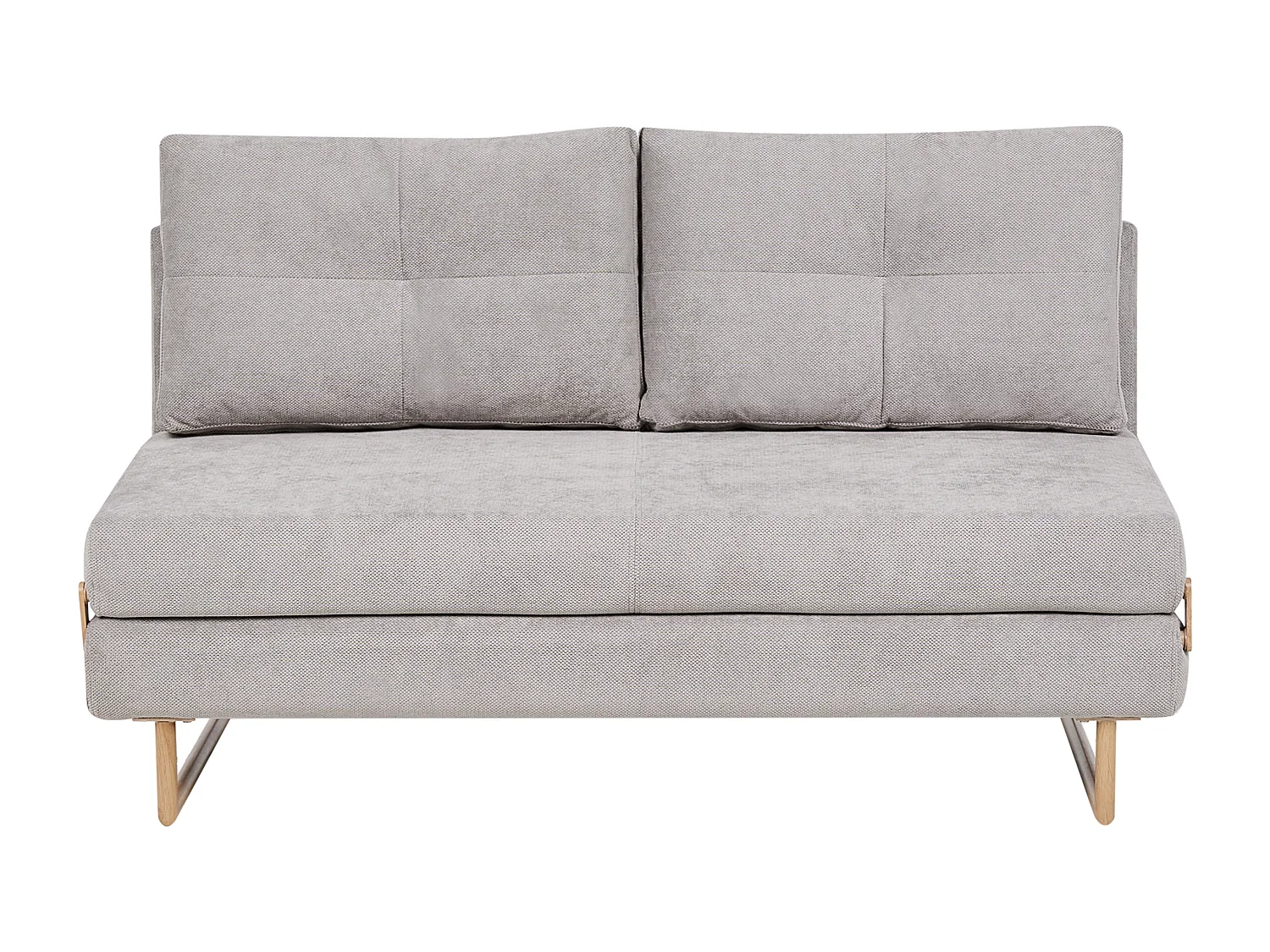 Canapé-lit 3 places JERSLEV Tissu Gris