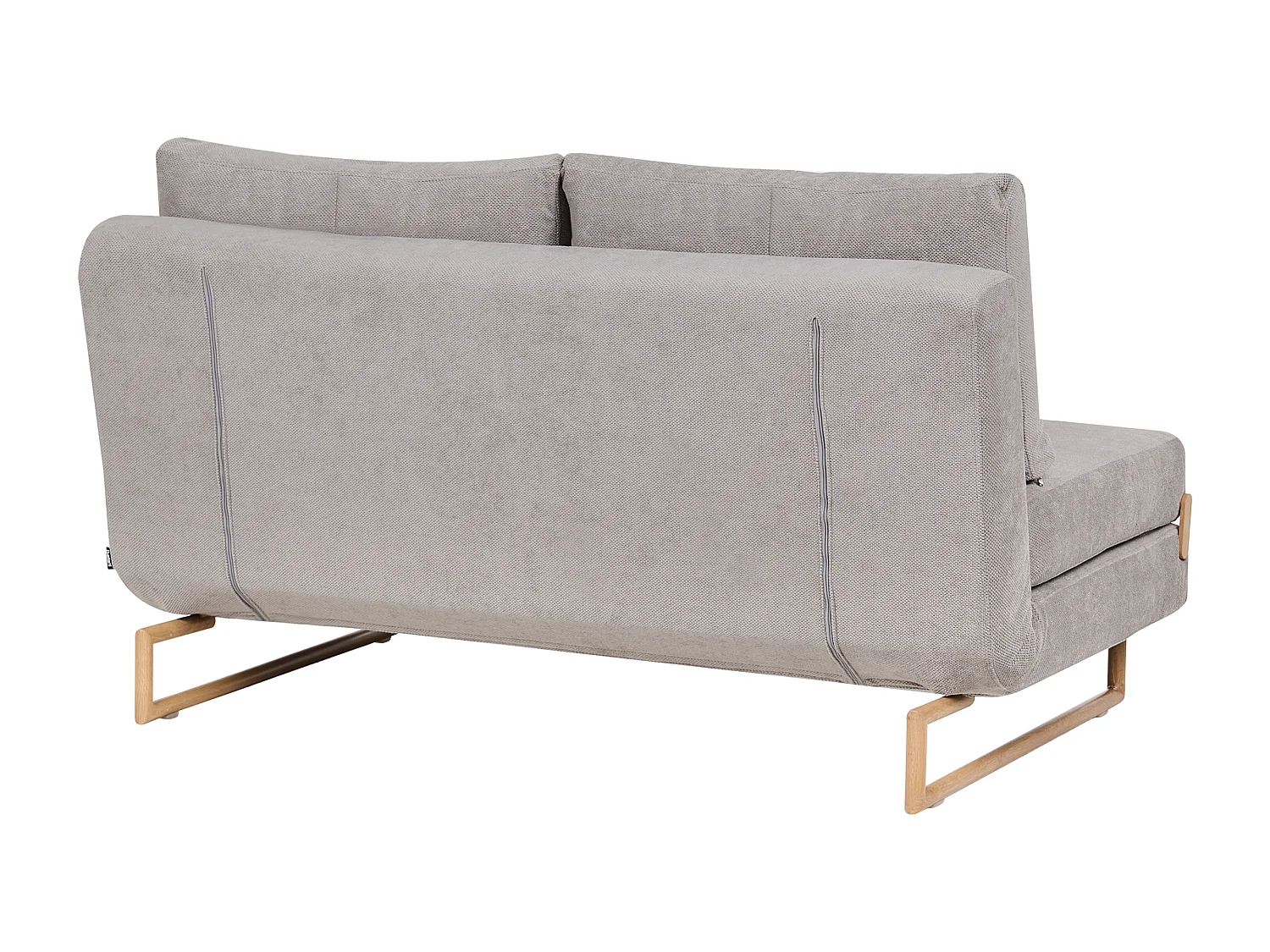 Canapé-lit 3 places JERSLEV Tissu Gris