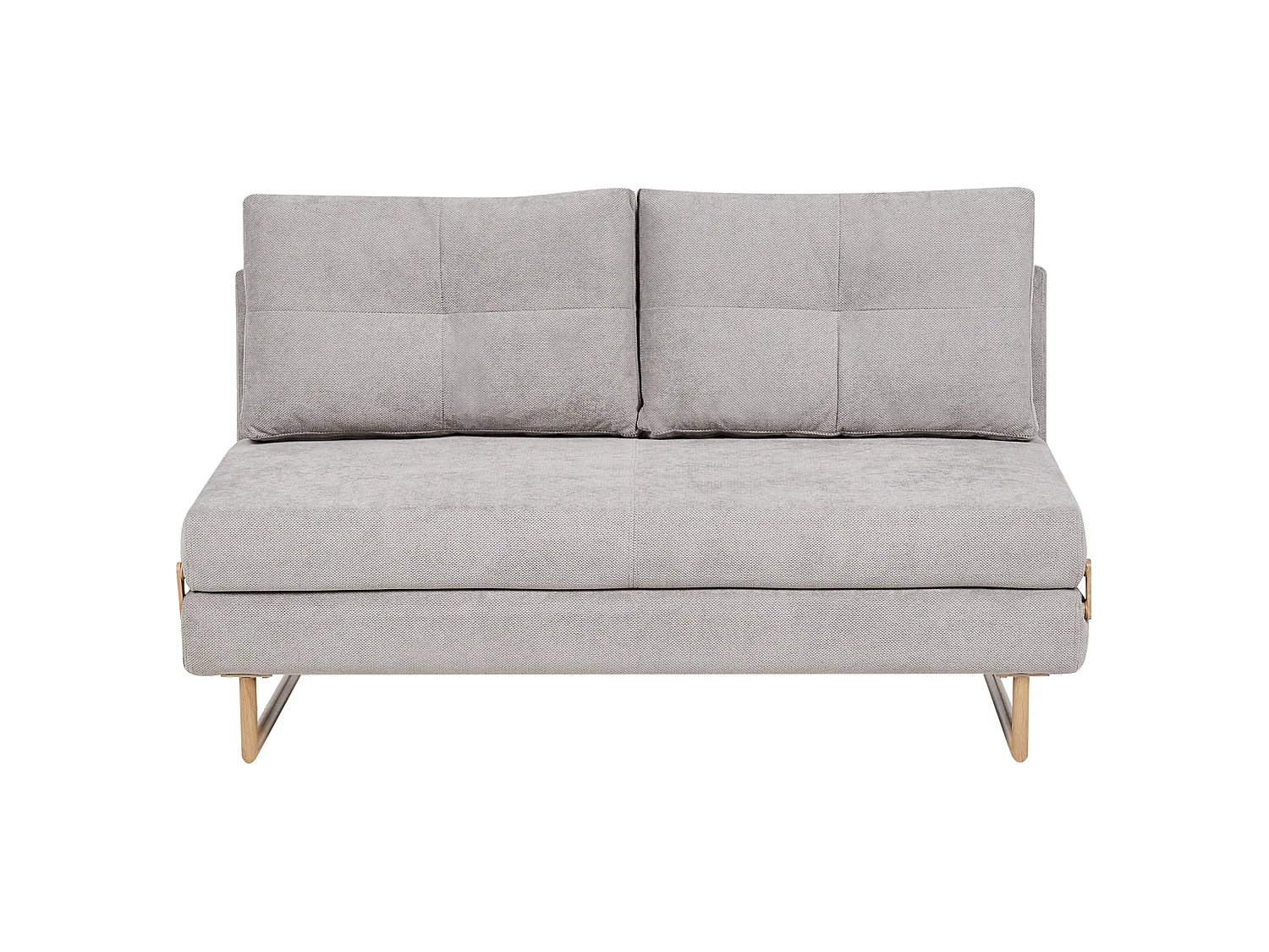 Sofa Bed 3 Seater JERSLEV Fabric Grey