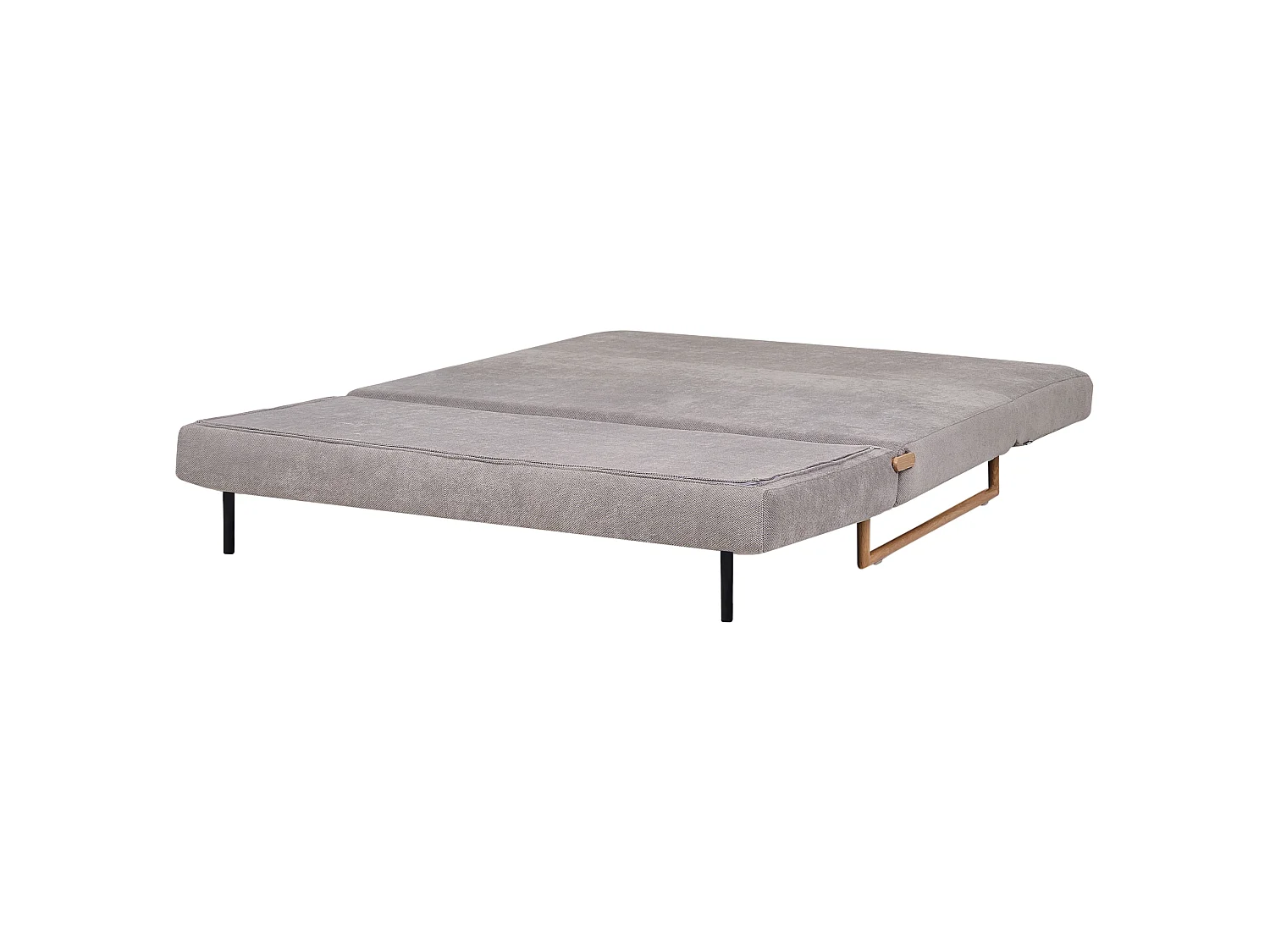 Sofa Bed 3 Seater JERSLEV Fabric Grey