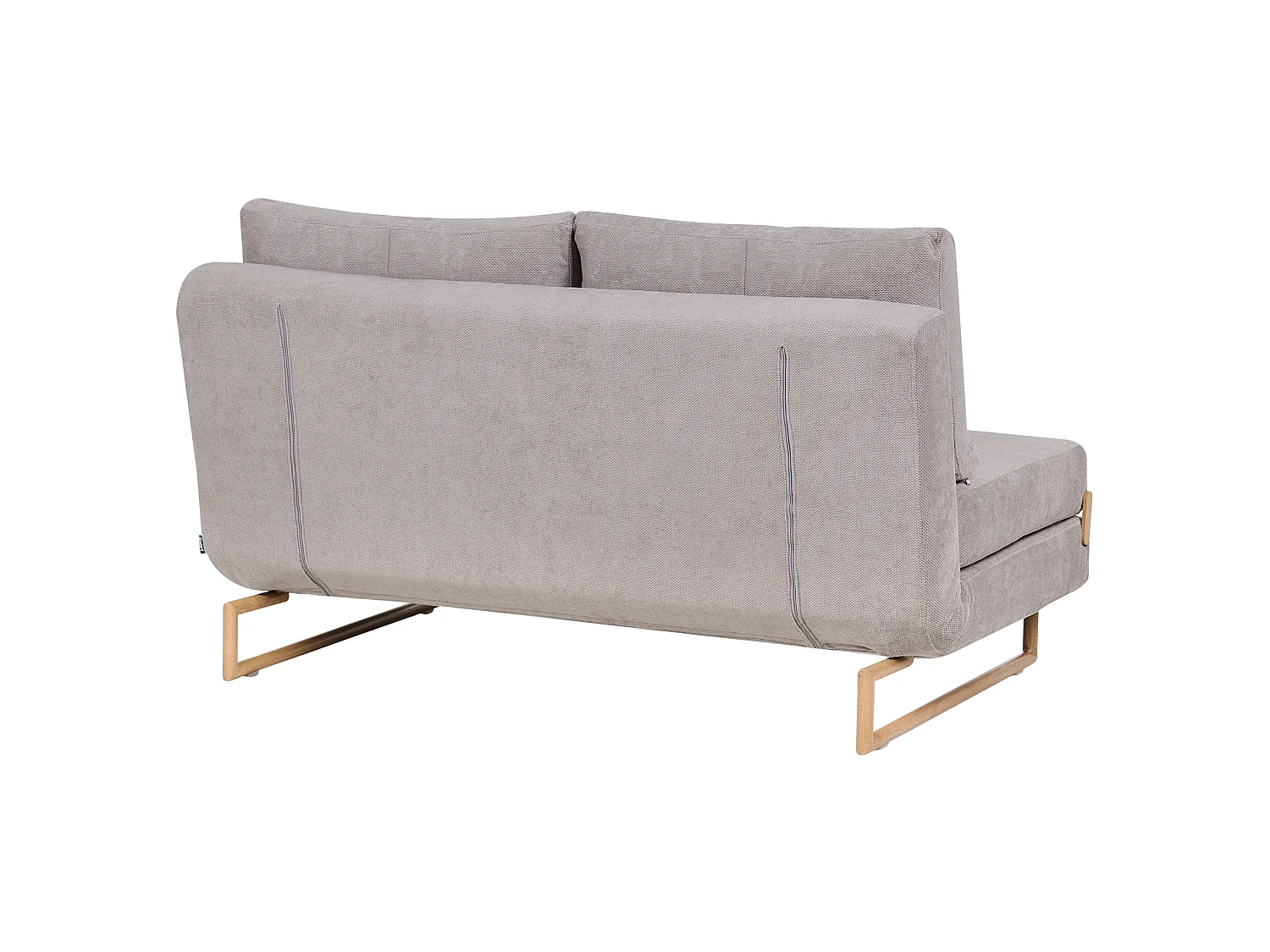 Sofa Bed 3 Seater JERSLEV Fabric Grey