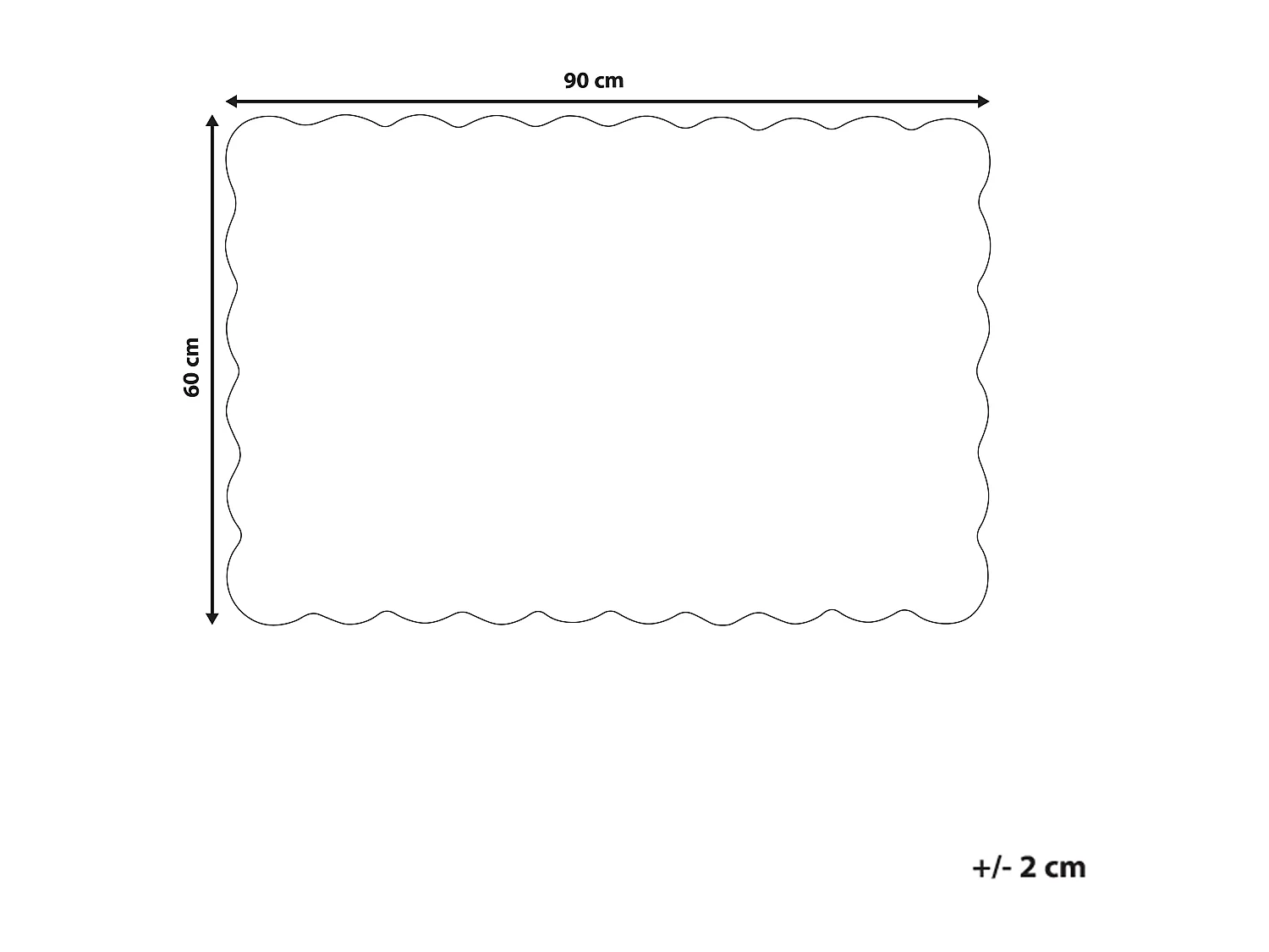 Paillasson PINATUBO Naturel 60 x 90 cm Fibre de coco
