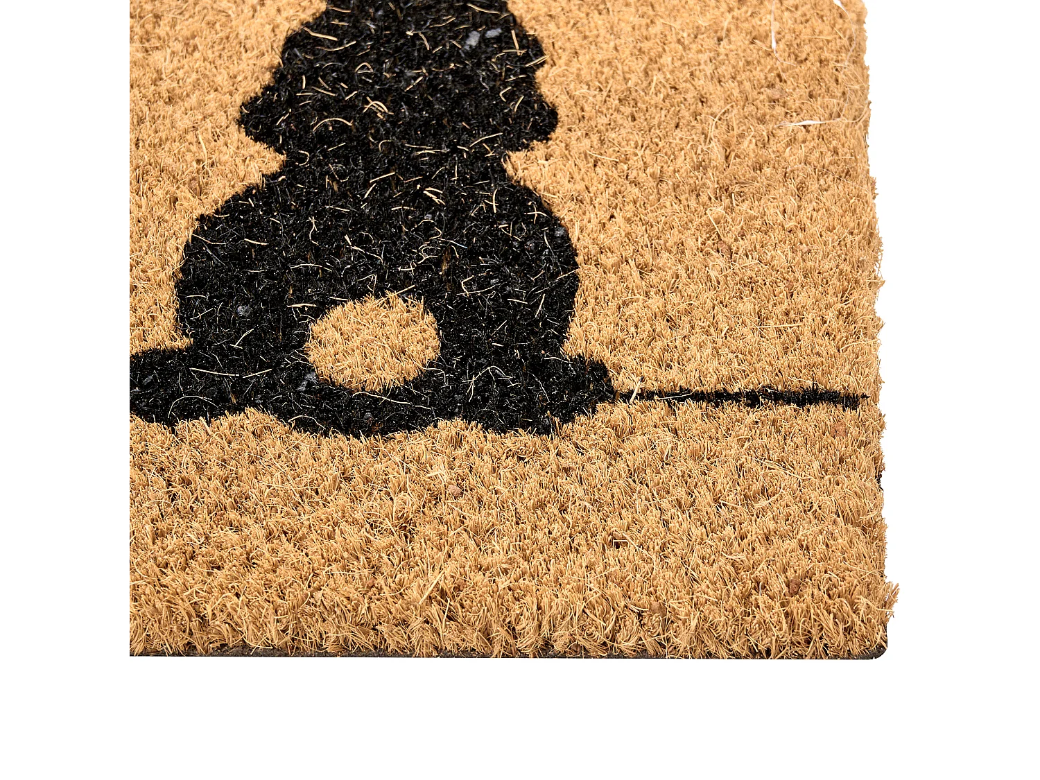 Paillasson PULIAN Naturel 55 x 120 cm Lapin Fibre de coco