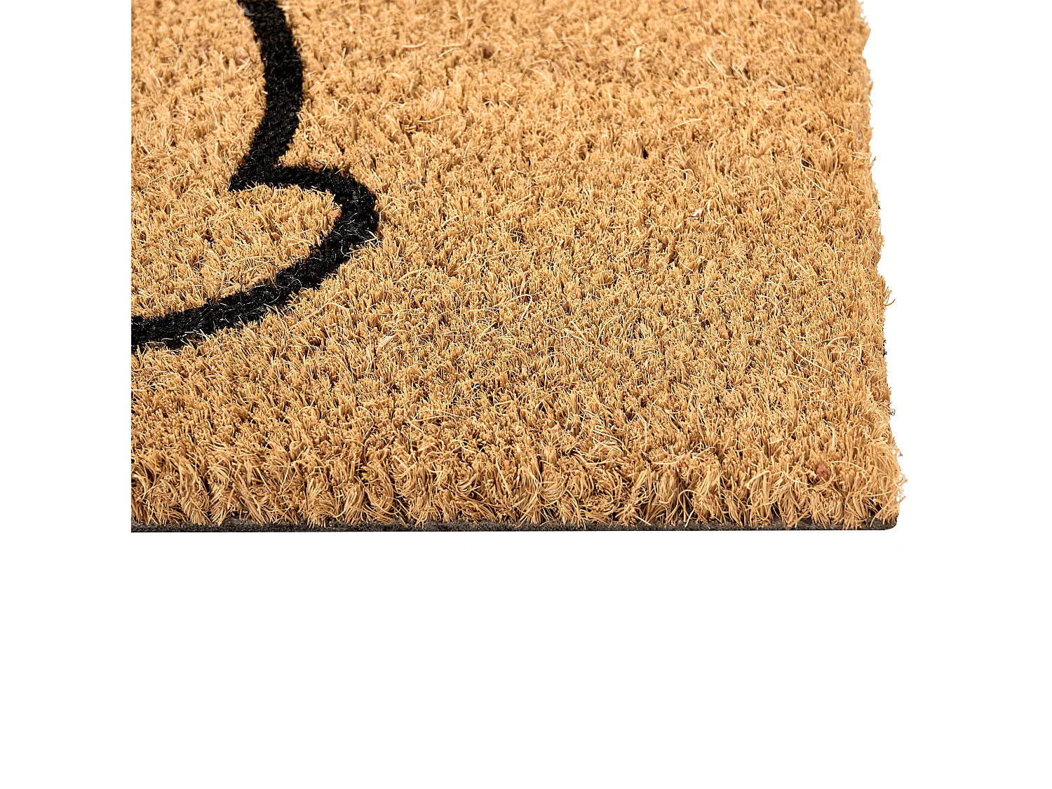 Paillasson LINGAYEN Naturel 55 x 120 cm Lapin Fibre de coco